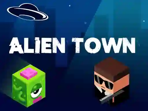 Leikur Alien Town á netinu