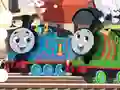 Leikur Thomas All Engines Go Jigsaw á netinu