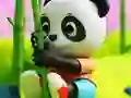 Leikur Coloring Book: Two Pandas á netinu