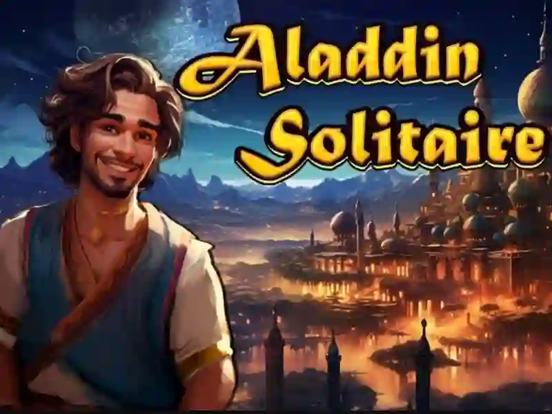 Leikur Aladdin Solitaire á netinu