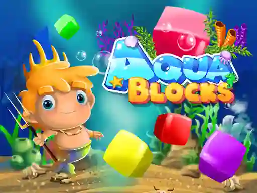 Leikur Aqua blocks á netinu