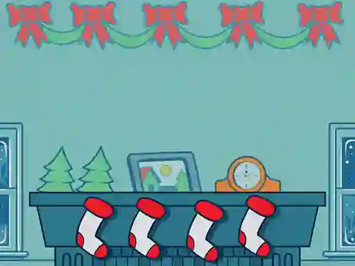 Leikur Christmas Stockings Memory á netinu