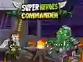 Leikur Super Heroes Commander á netinu