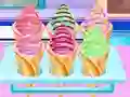 Leikur Make Ice Cream Cone Wafer Biscuits á netinu