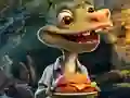 Leikur Chef Lizard Escape á netinu