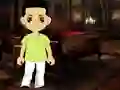 Leikur Vampire House Boy Escape á netinu
