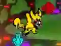 Leikur FNF VS Pibby Pikachu á netinu