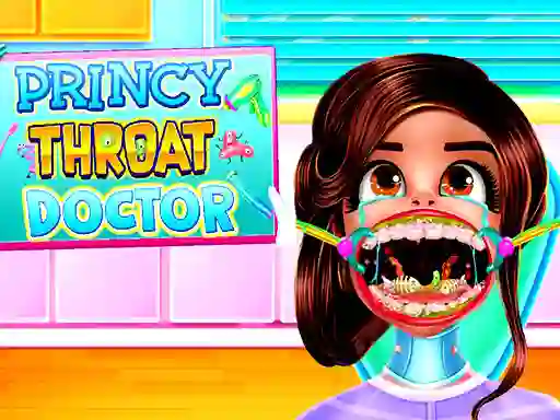 Leikur Princy Throat Doctor á netinu