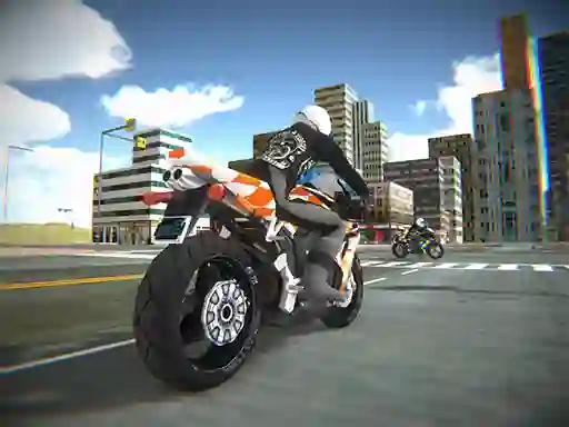 Leikur City Police Bike Simulator á netinu
