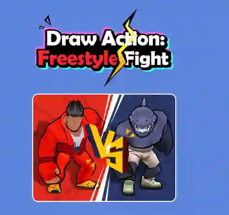 Leikur Draw Action: Freestyle Fight á netinu