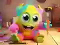 Leikur Coloring Book: Monster á netinu