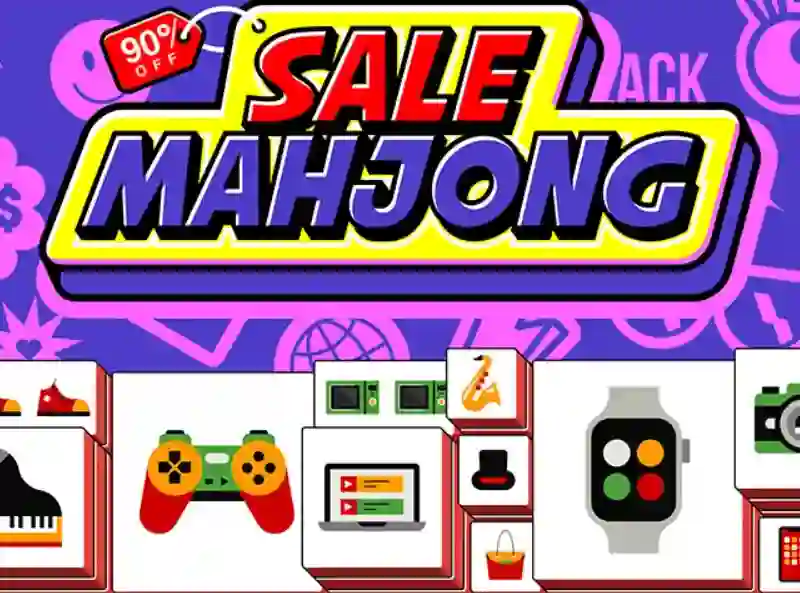 Leikur Sale Mahjong á netinu