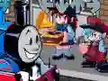 Leikur FNF: Big Engine Brawl á netinu