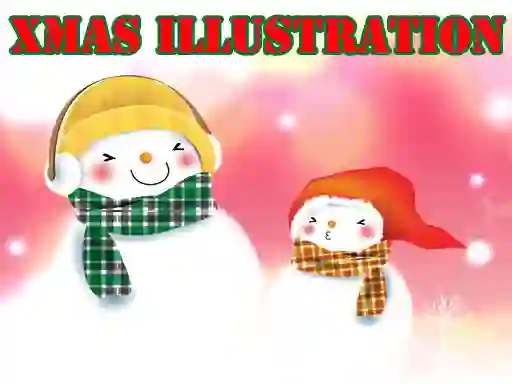 Leikur Xmas Illustration á netinu