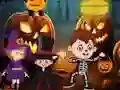 Leikur Help The Halloween Children á netinu