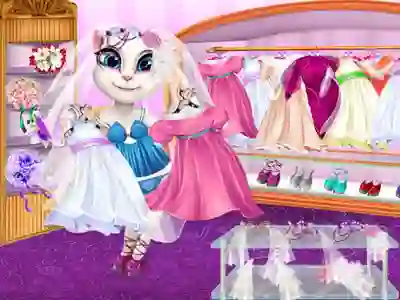 Leikur Sweet Angie Fashion Dressing Room á netinu