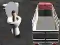 Leikur Truck Simulator Carry Skibidi toilet á netinu