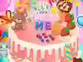 Leikur Decor: Birthday Cake á netinu