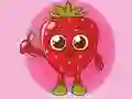 Leikur Coloring Book: Delicious Strawberries á netinu