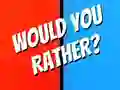 Leikur Would You Rather? á netinu
