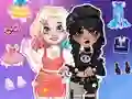 Leikur Anime Doll Avatar World á netinu