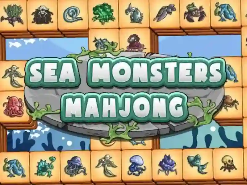 Leikur Sea Monsters Mahjong á netinu