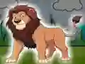 Leikur Giant Lion Escape á netinu