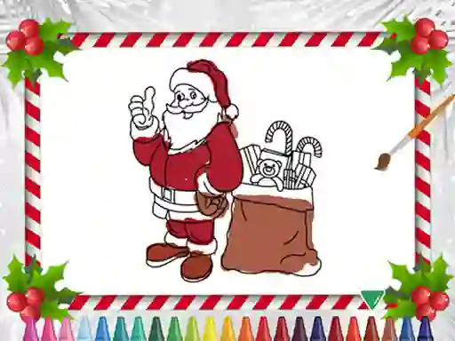 Leikur Christmas Coloring Book á netinu