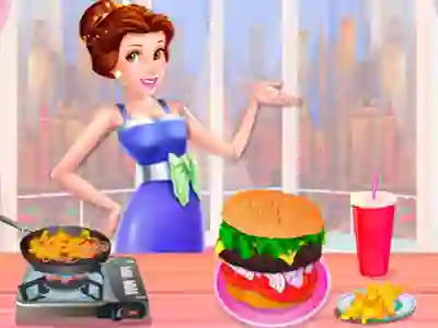 Leikur Dede Burger Fun á netinu