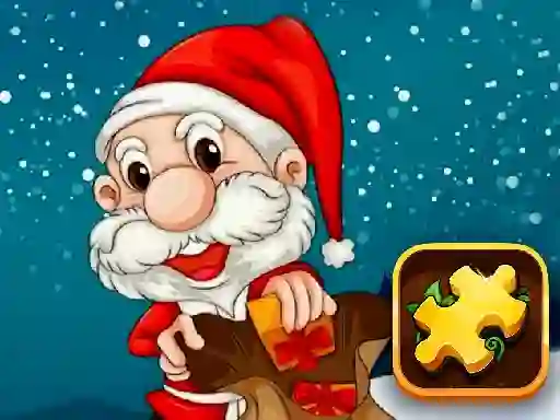 Leikur Santa Claus Puzzle Time á netinu
