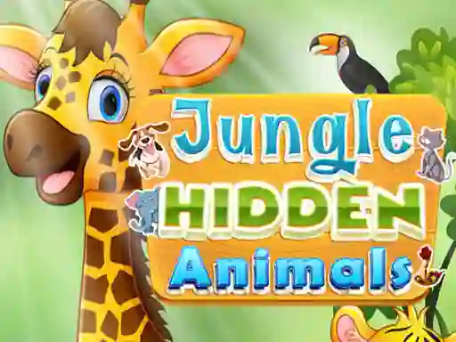 Leikur Jungle Hidden Animals á netinu