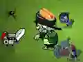 Leikur Knight Vs Zombies á netinu