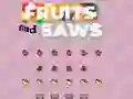 Leikur Fruits and Saws á netinu