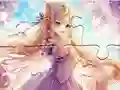 Leikur Jigsaw Puzzle: Cat-Girl á netinu