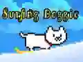 Leikur Surfing Doggie á netinu