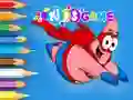 Leikur Coloring Book: Super Patrick Star á netinu