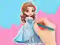 Leikur Coloring Book: Chibi Princess á netinu