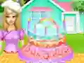Leikur Chef Felicia`s Rainbow Cake á netinu
