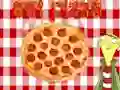 Leikur Eet pizza á netinu