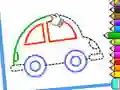 Leikur Toddler Drawing: Cute Car á netinu