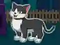 Leikur Halloween Smiley Cat Escape á netinu
