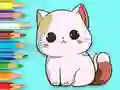 Leikur Coloring Book: Cute Kitten á netinu