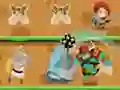 Leikur Defense Battle The Zombies á netinu