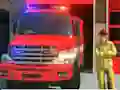 Leikur Fire Truck Driving Simulator á netinu