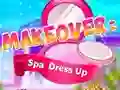 Leikur Makeover Spa Dress Up á netinu
