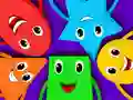 Leikur Kids Quiz: Colorful Shaps á netinu
