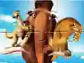Leikur Jigsaw Puzzle: Ice Age Adventures á netinu