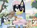 Leikur Jigsaw Puzzle: Bluey Play Time á netinu