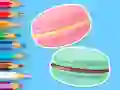 Leikur Coloring Book: Macaron á netinu