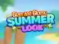 Leikur Glam And Glossy Summer Look á netinu